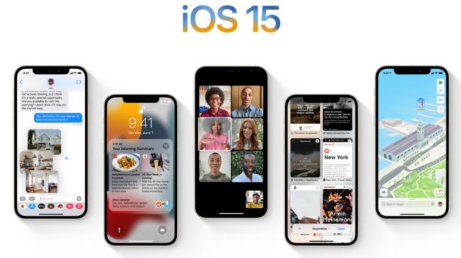 iOS 15. [Apple]