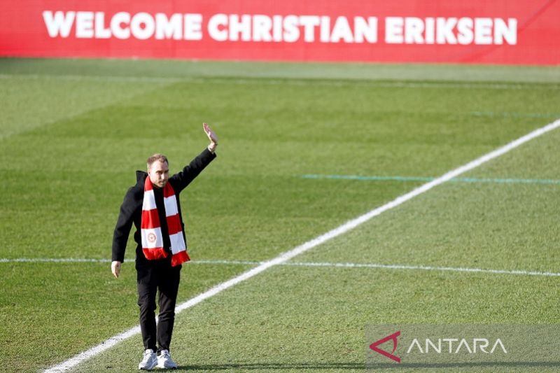 Christian Eriksen terus matangkan persiapan debut bersama Brentford