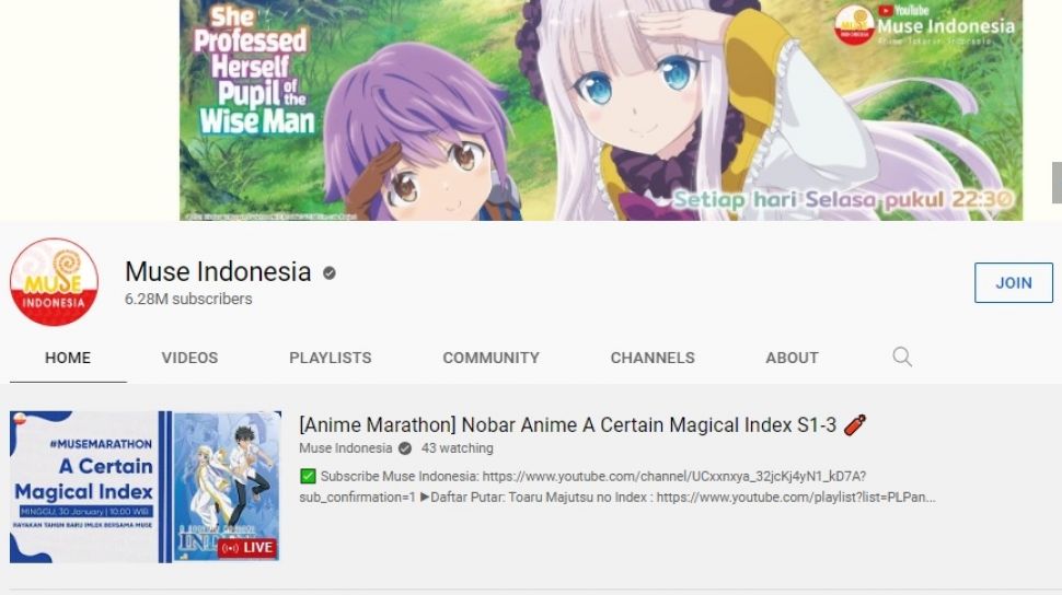 5 Anime Terbaru di Muse Indonesia