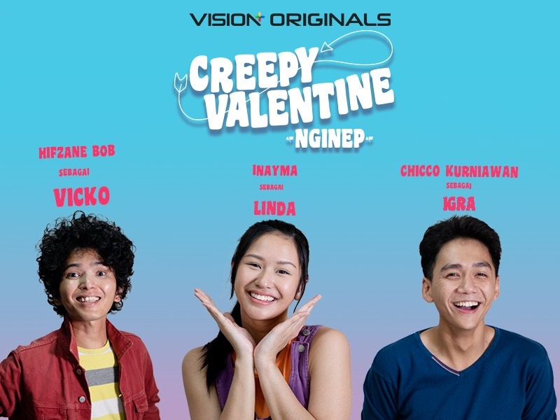 Muda & Berbakat, Bedah Karakter 3 Pemain Utama Vision+ Originals Creepy Valentine: Nginep