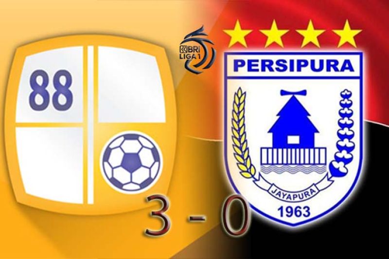 Barito Putera benamkan Persipura Jayapura tiga gol tanpa balas