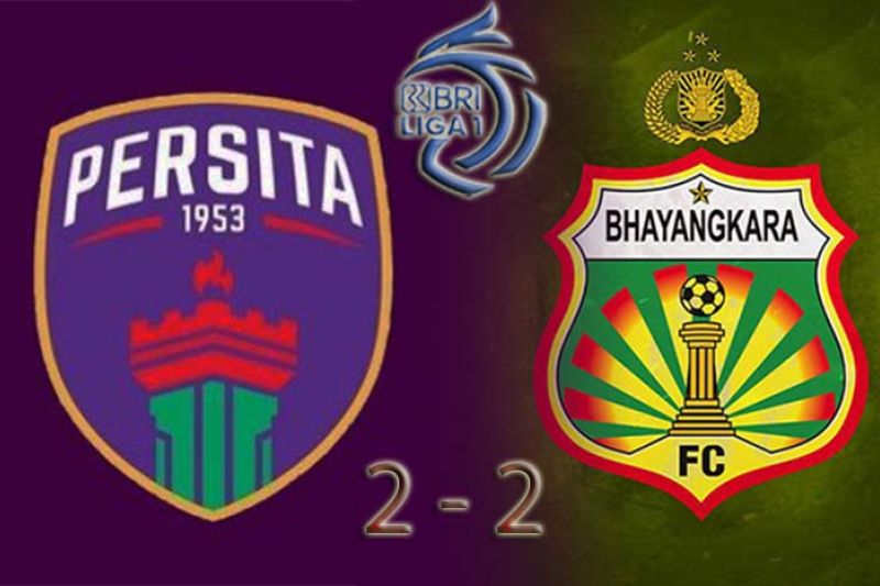 Bhayangkara FC dipaksa bermain imbang kontra Persita
