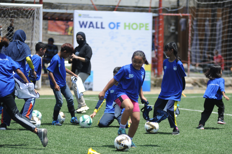 “Persib Football Festival” gandeng anak-anak difabel dan marginal