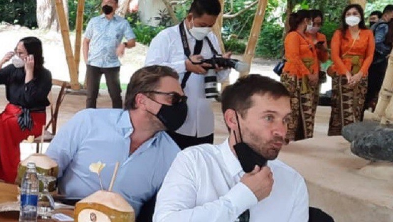 Leonardo DiCaprio dan Tobey Maguire di Bali, Netizen Heboh