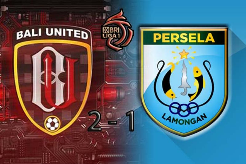 Bali United tekuk Persela 2-1 setelah sempat tertinggal