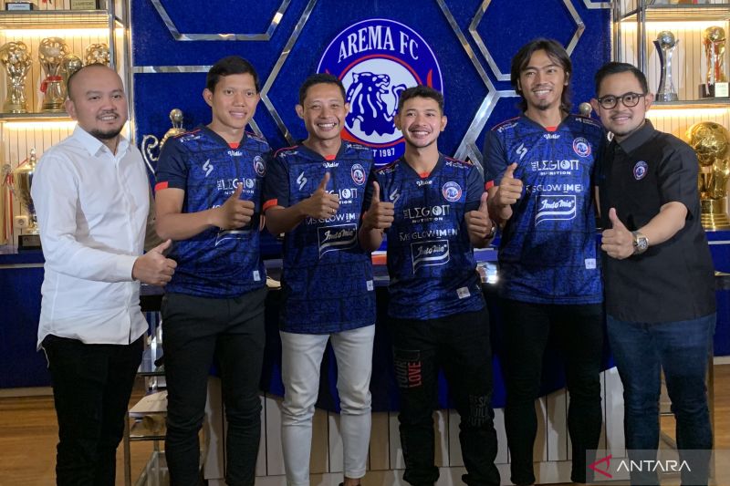 Empat pemain baru Arema FC siap bawa Singo Edan juara