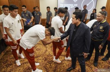 Erick Thohir tegaskan Indonesia siap hadapi lawan-lawan di Piala Asia