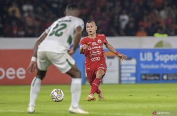 Persija tutup musim Liga 1 dengan kemenangan 5-0 atas PSS Sleman