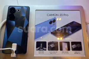 Spesifikasi dan Harga Tecno Camon 20 Pro yang Resmi Masuk Indonesia