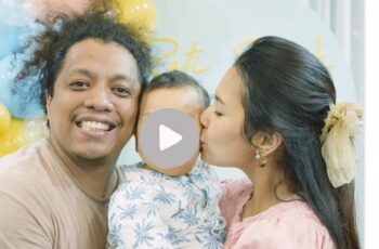 Bahagia, Indah Permatasari dan Arie Kriting Rayakan Ulang Tahun Anaknya : Okezone Celebrity